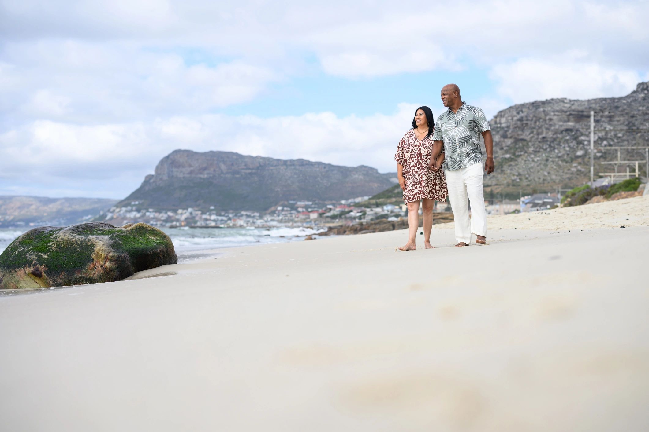 Coastal-inspired wellness lifestyle scene